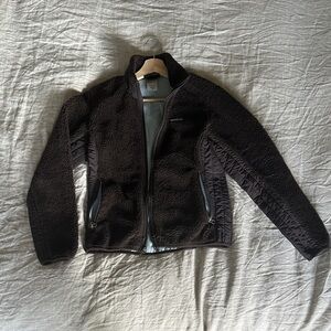 Patagonia Retro-X Brown Synchilla Zip-Up Jacket